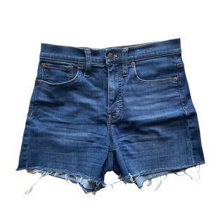 Madewell High Rise Denim Jean Shorts Sz 5